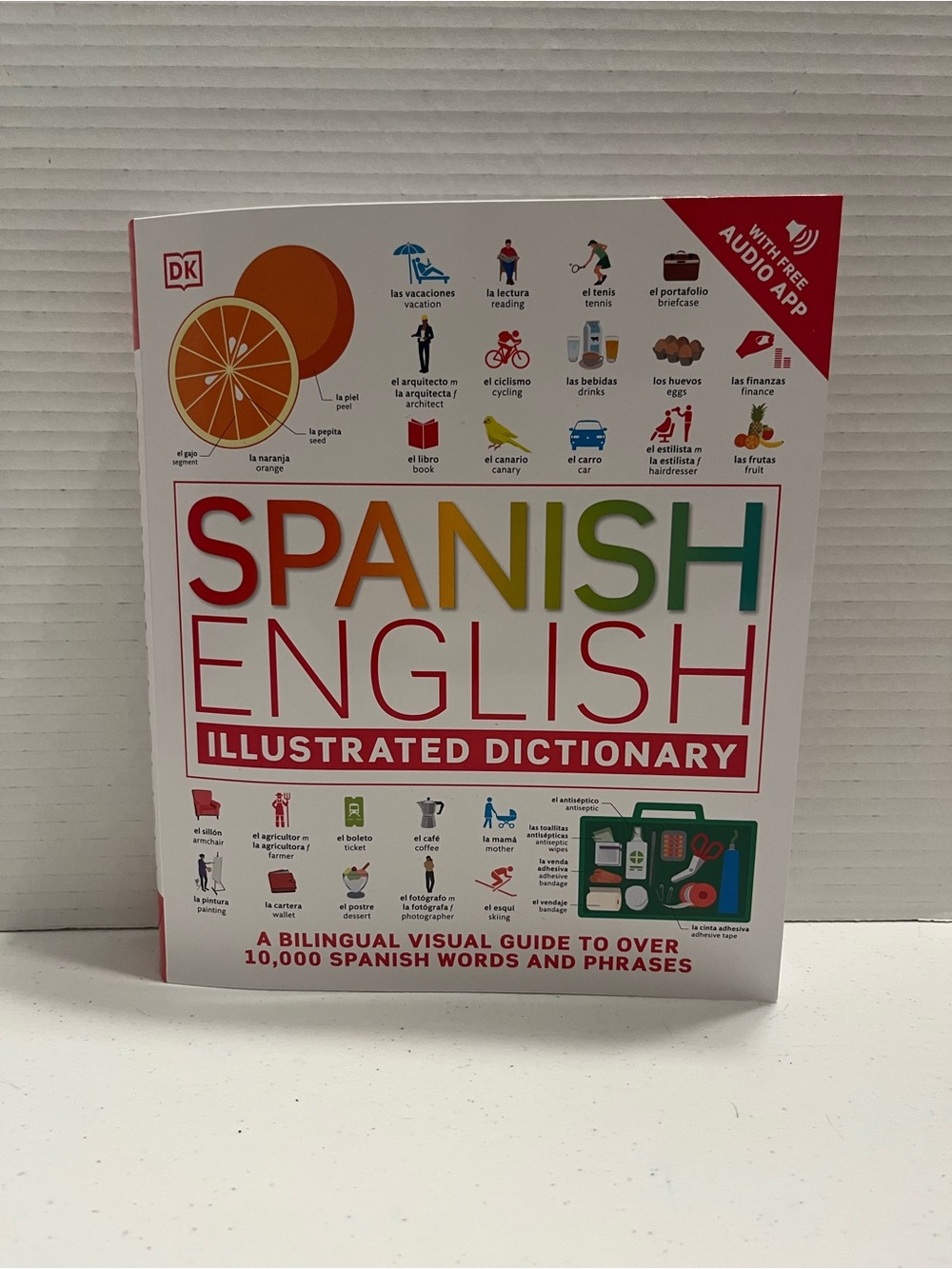 Spanish English Illustrated Dictionary - Colorful Cover